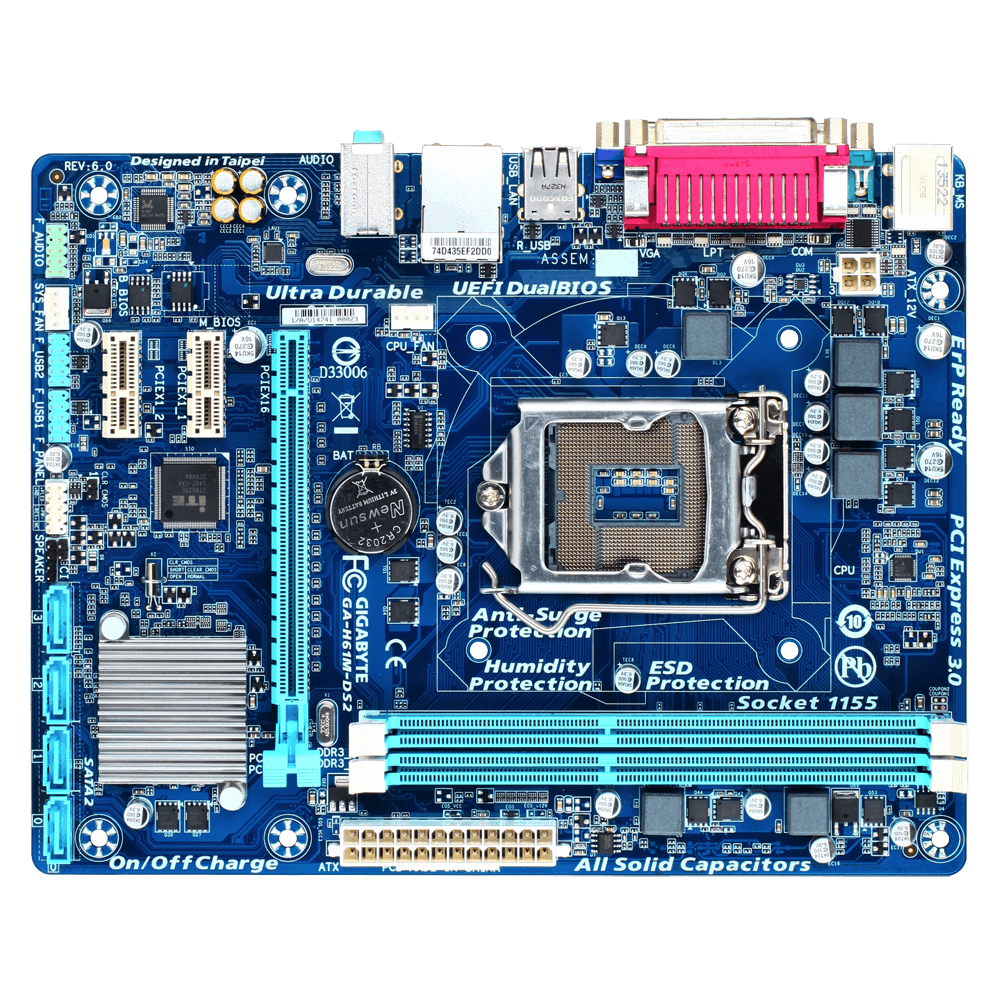 GA-H61M-DS2 (rev. 6.0) Overview | Motherboard - GIGABYTE Global