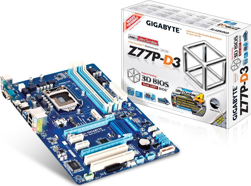 اللوحة الرئيسية - GA-Z77P-D3