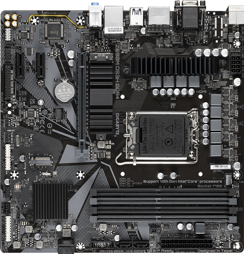 Z690M DS3H DDR4 (Rev. 1.0) マザーボード - GIGABYTE Japan