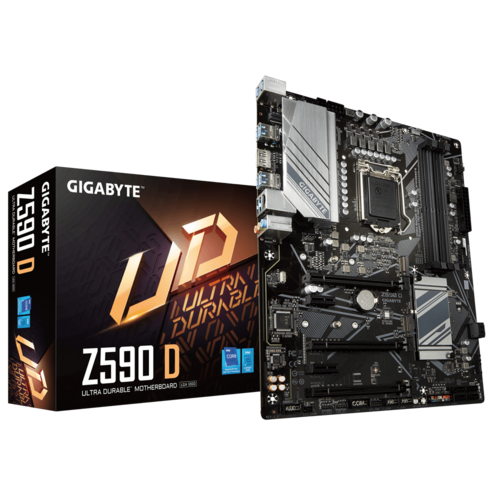 Intel® Z590 Ultra Durable Motherboard with Direct 12+1 Phases Digital VRM, Full PCIe 4.0* Design, Extended Thermal Design, PCIe 4.0 M.2, GbE Gaming LAN, 8-ch HD Audio with Audio Caps, RGB FUSION 2.0, Q-Flash Plus