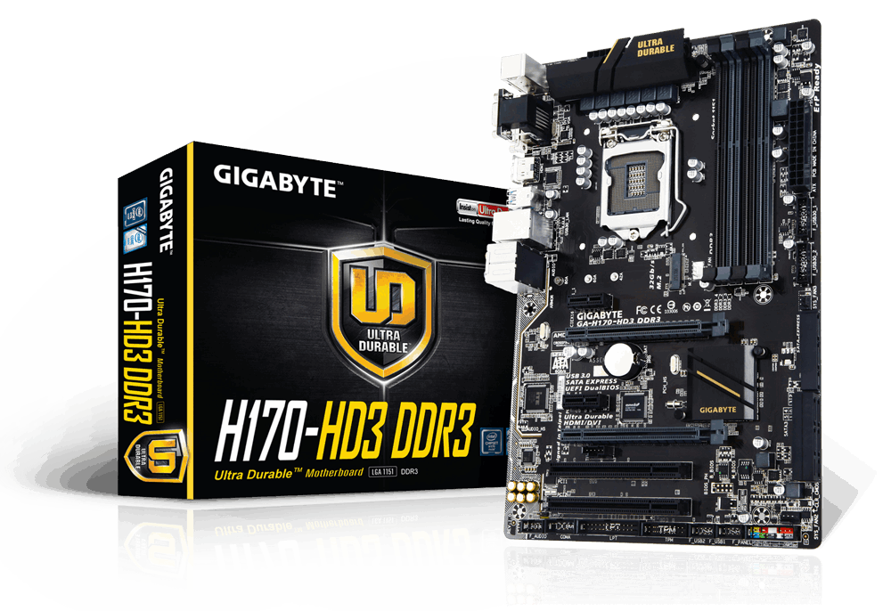 GA-H170-HD3 DDR3 (rev. 1.0) 概要 | マザーボード - GIGABYTE Japan