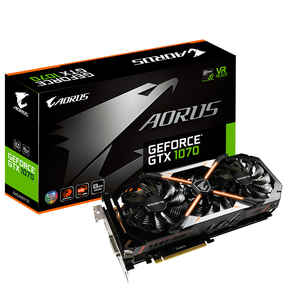AORUS GeForce® GTX 1070 8G (rev. 1.0) 主な特徴 | グラフィック