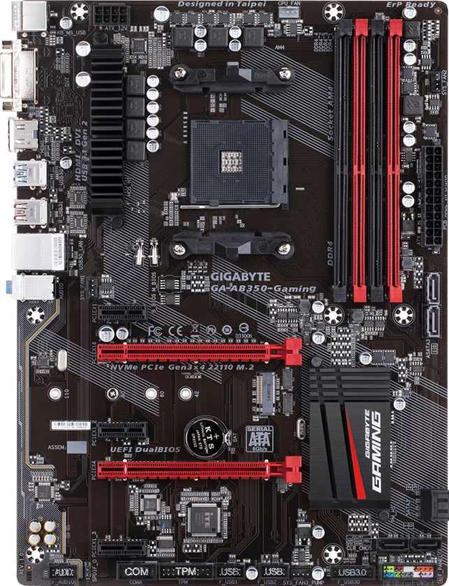 GA-AB350-Gaming (Rev. 1.x) Moederbord - GIGABYTE Netherlands