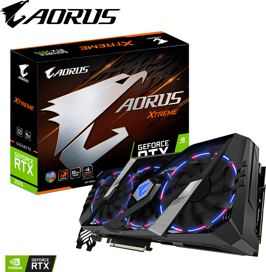 AORUS GeForce RTX™ 2070 XTREME 8G - GIGABYTE Global