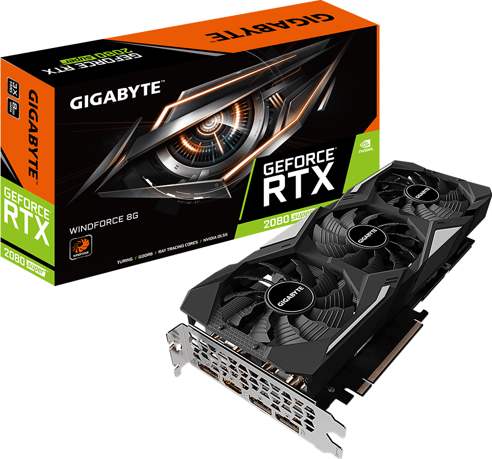 Graphics Card - GeForce® RTX 2080 SUPER™ WINDFORCE 8G