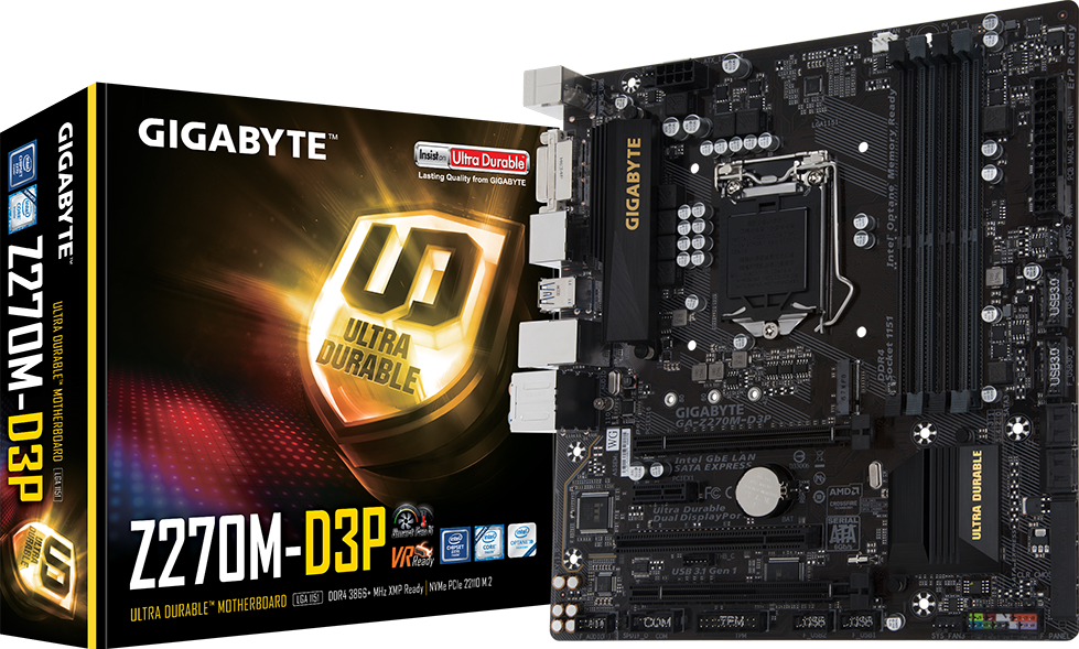 Moederbord - GA-Z270M-D3P