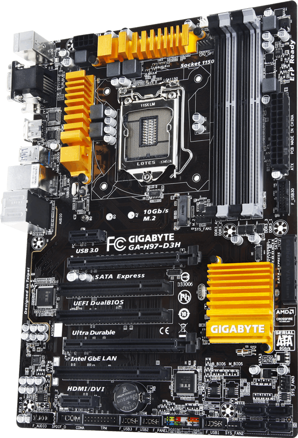 GA-H97-D3H (Rev. 1.0) Motherboard - GIGABYTE Global