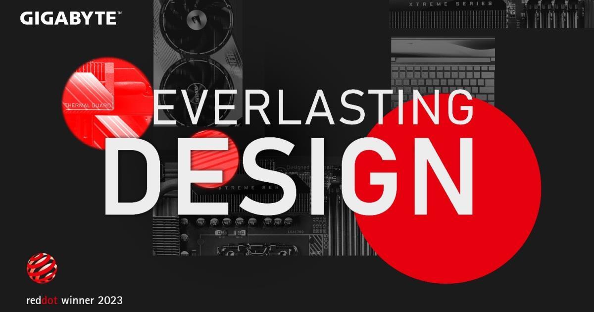 GIGABYTE Honored with Red Dot Design Awards Across Diverse Product Lines in 2023