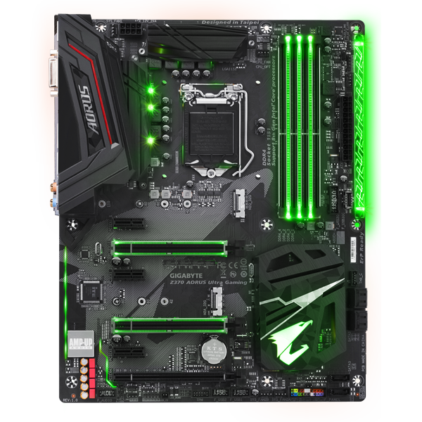 Z370 AORUS Ultra Gaming (rev. 1.0) Key Features | Motherboard