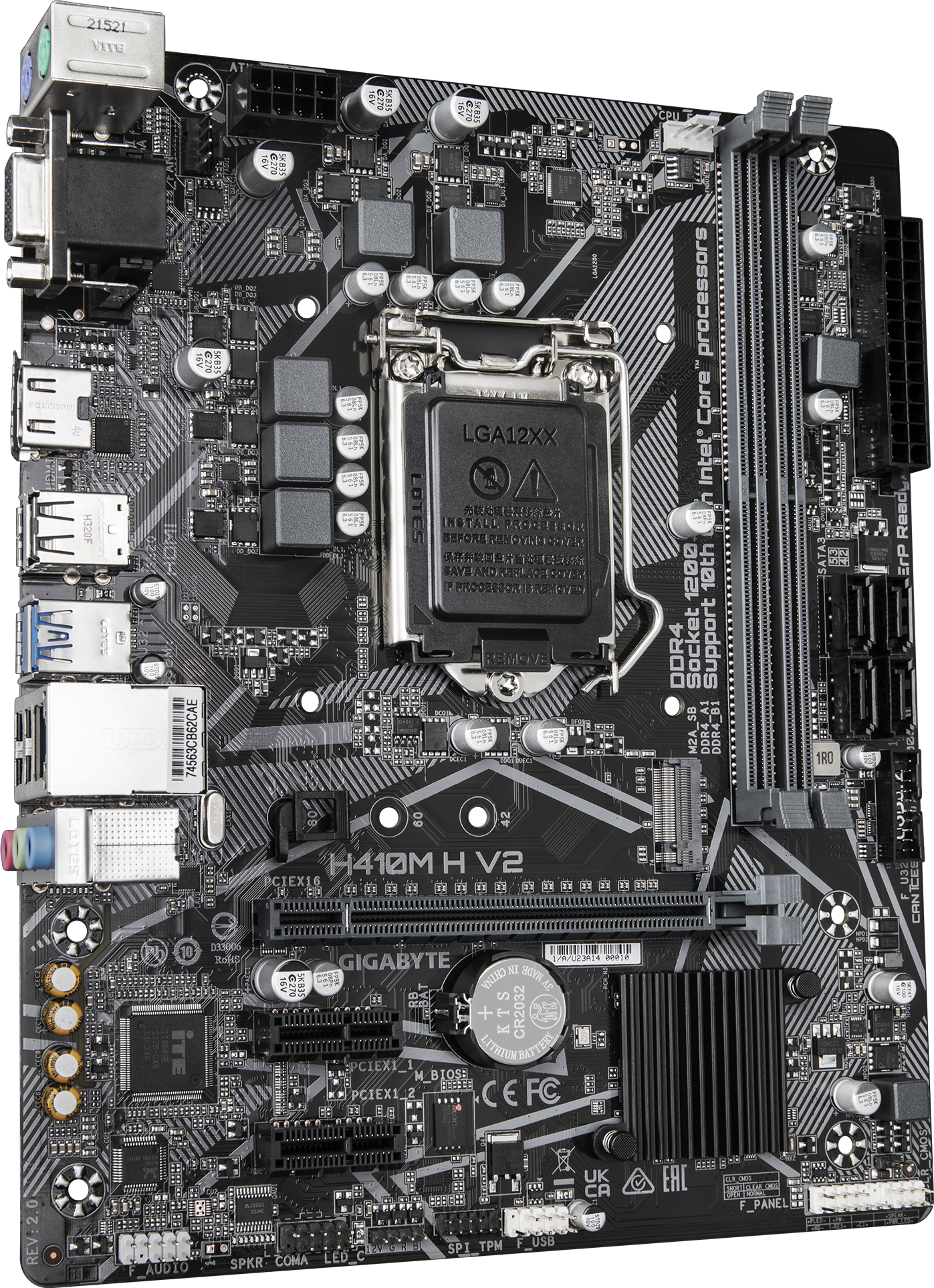 Lga 1200 H410 Tuf Gigabyte Asus Prime Cheap 10th Gen Motherboard