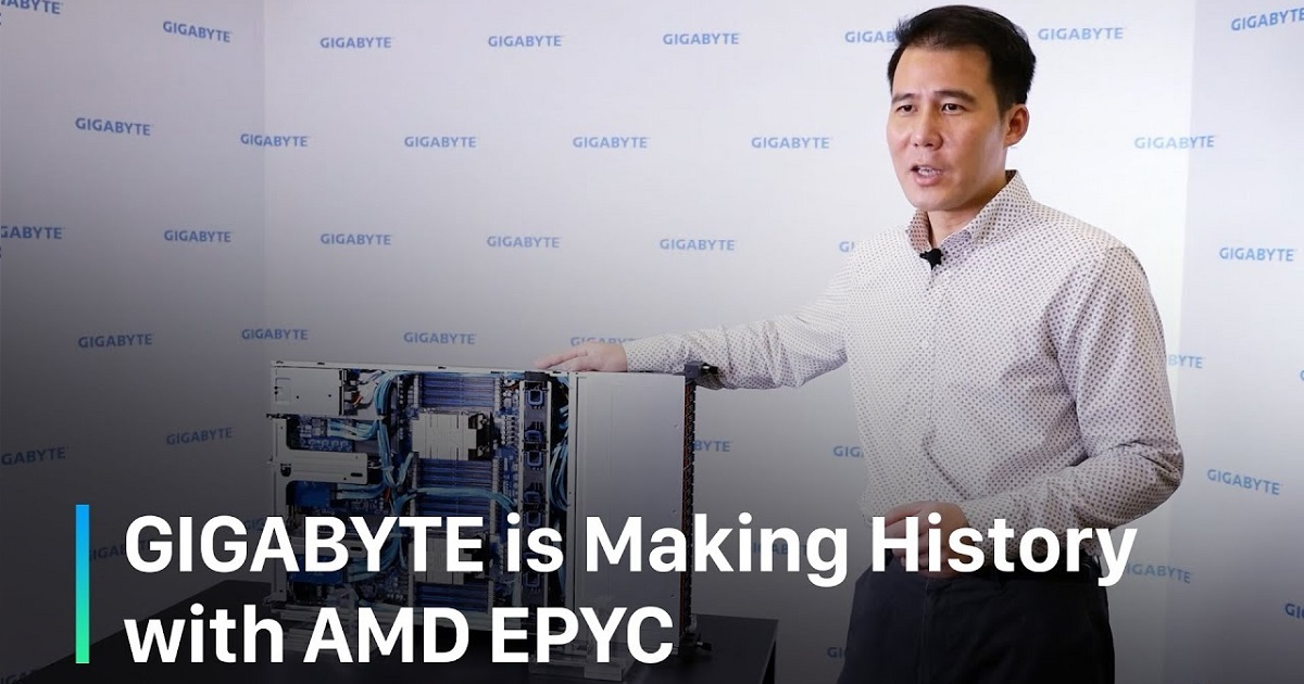 GIGABYTE is Making History with AMD EPYC