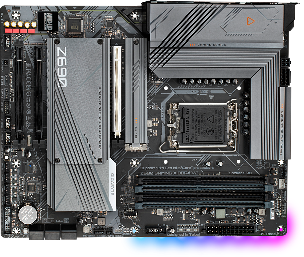 Z690 GAMING X DDR4 V2 (Rev. 1.0) Motherboard - GIGABYTE Global