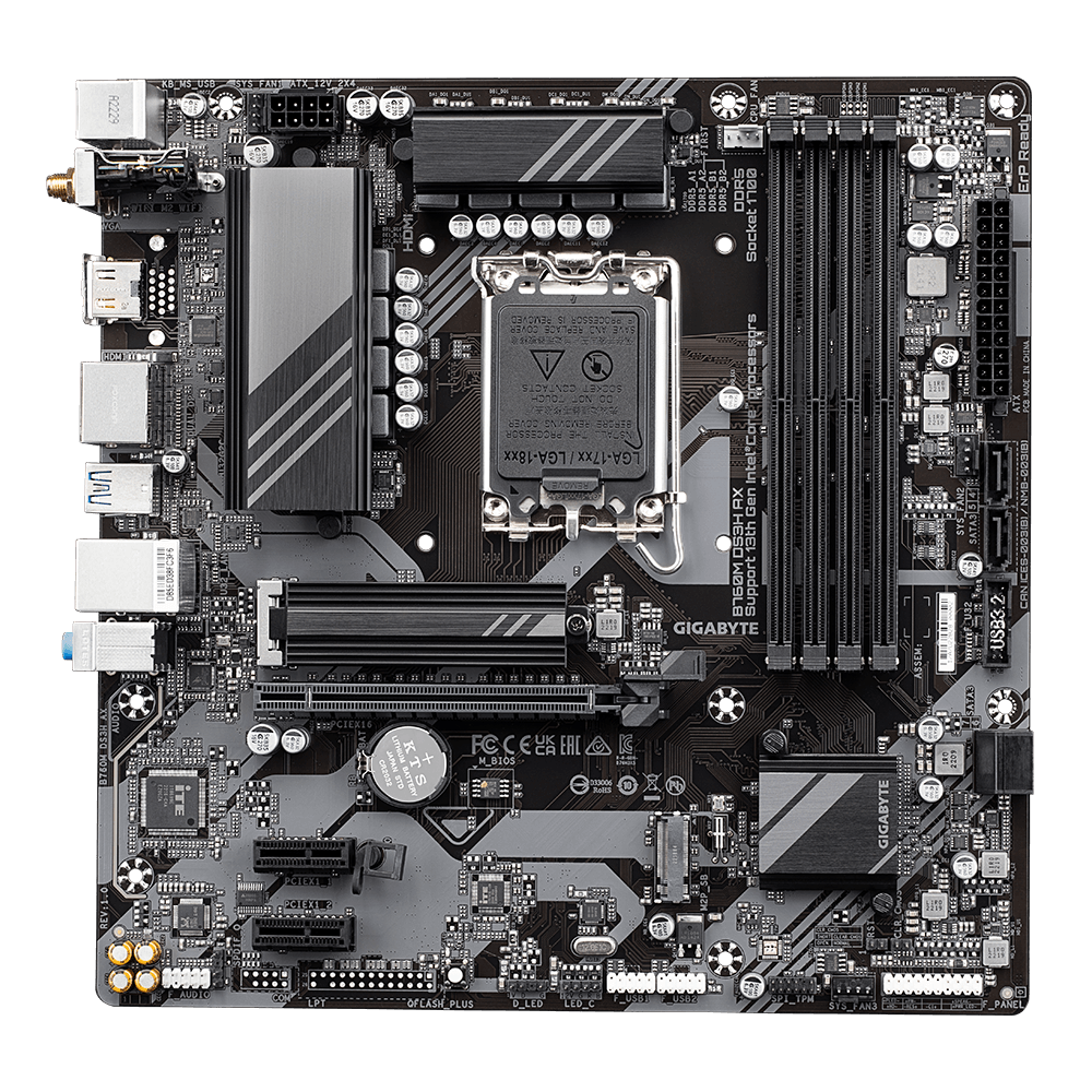 GIGABYTE B760M DS3H AX