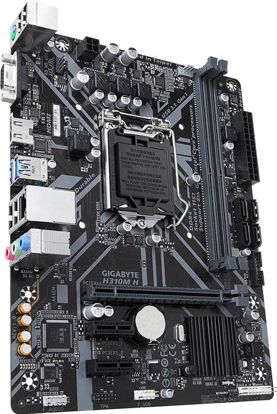 H310M H (Rev. 1.0/1.3) Placas-mãe - GIGABYTE Brazil
