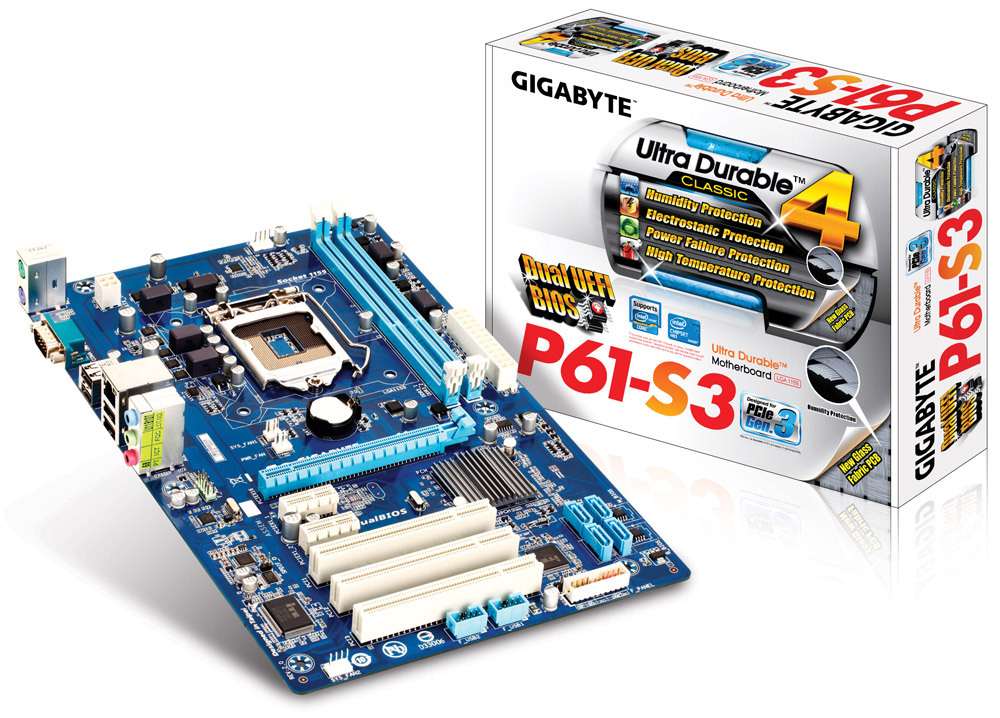 GA-P61-S3 (rev. 2.0) Overview | Motherboard - GIGABYTE Global