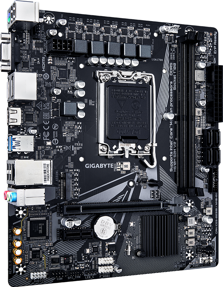 H610M S2H V2 (Rev. 1.0) Motherboard - GIGABYTE Global