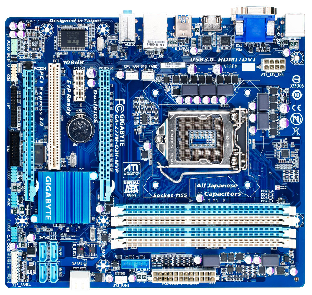 GA-Z77M-D3H-MVP (rev. 1.1) Overview | Motherboard - GIGABYTE U.S.A.