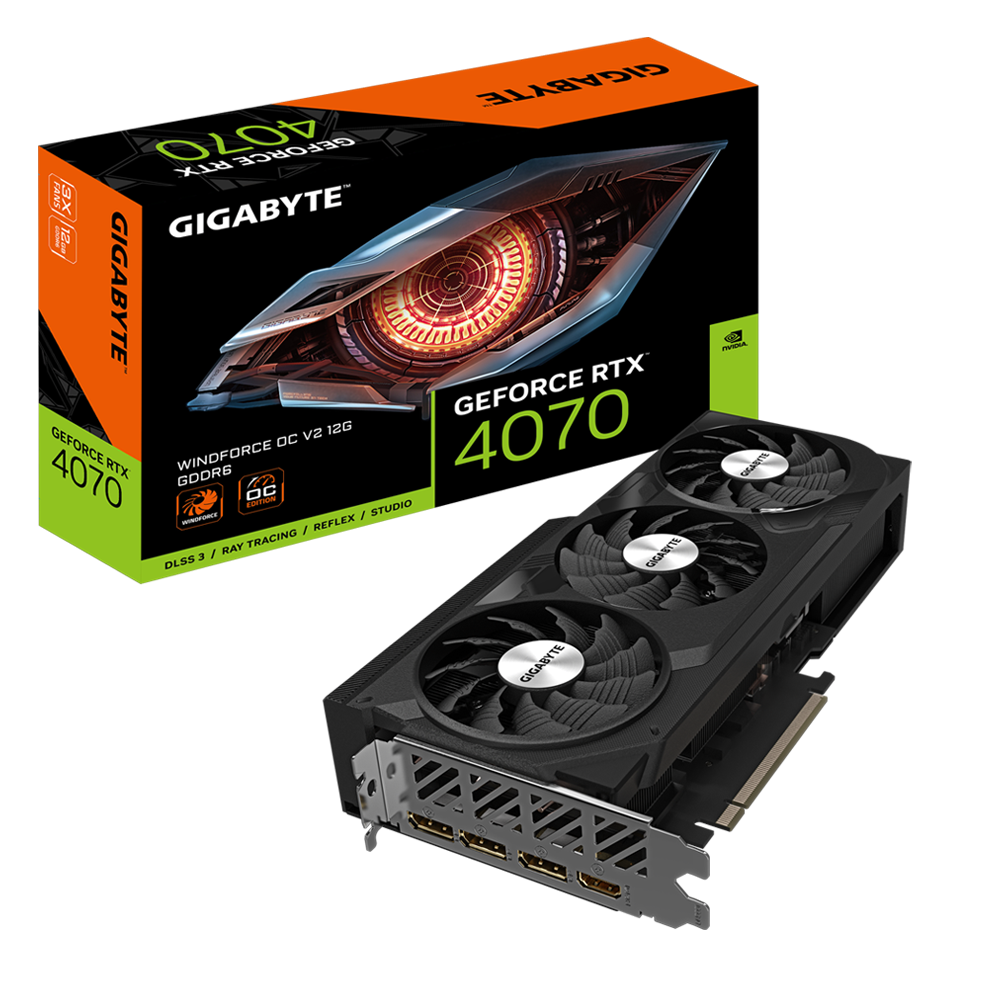 GeForce RTX™ 4070 WINDFORCE OC V2 12G