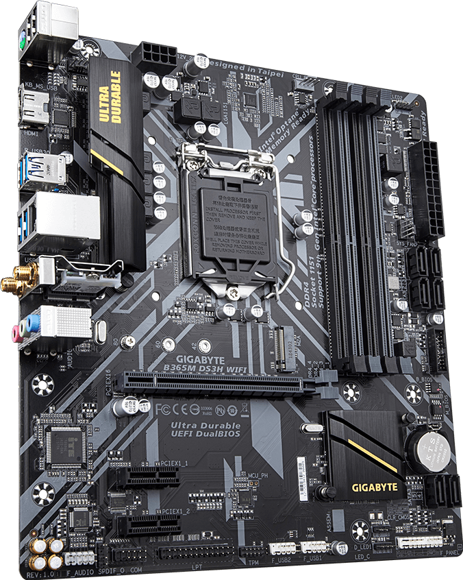 B365M DS3H WIFI (Rev. 1.x) Motherboard - GIGABYTE U.S.A.