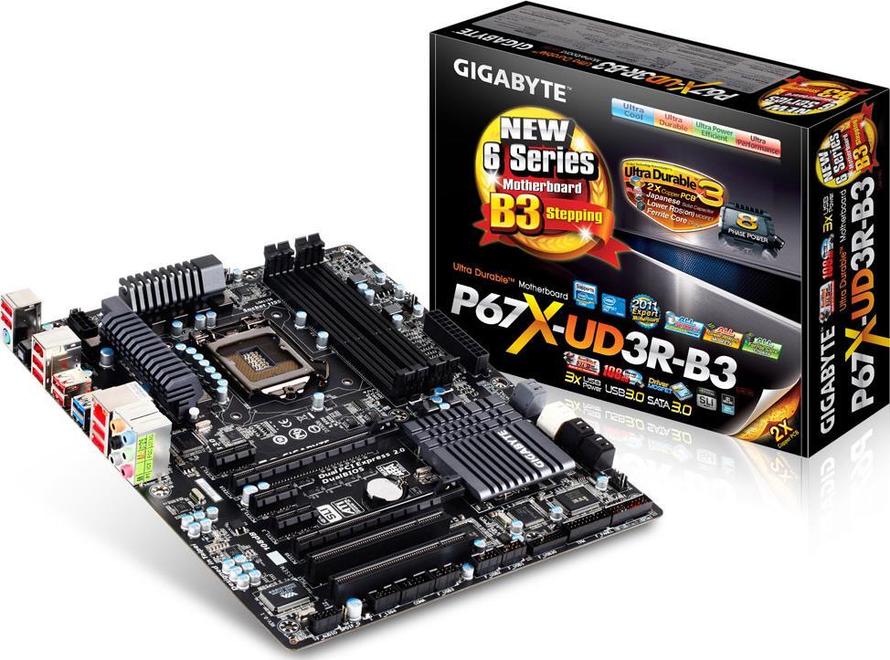 Motherboard - GA-P67X-UD3R-B3