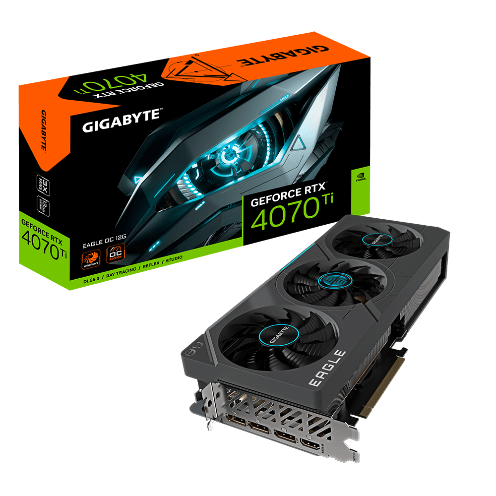 GeForce RTX™ 4070 Ti EAGLE OC 12G (rev. 1.0) 特色重點 | 顯示卡 - GIGABYTE 技嘉科技