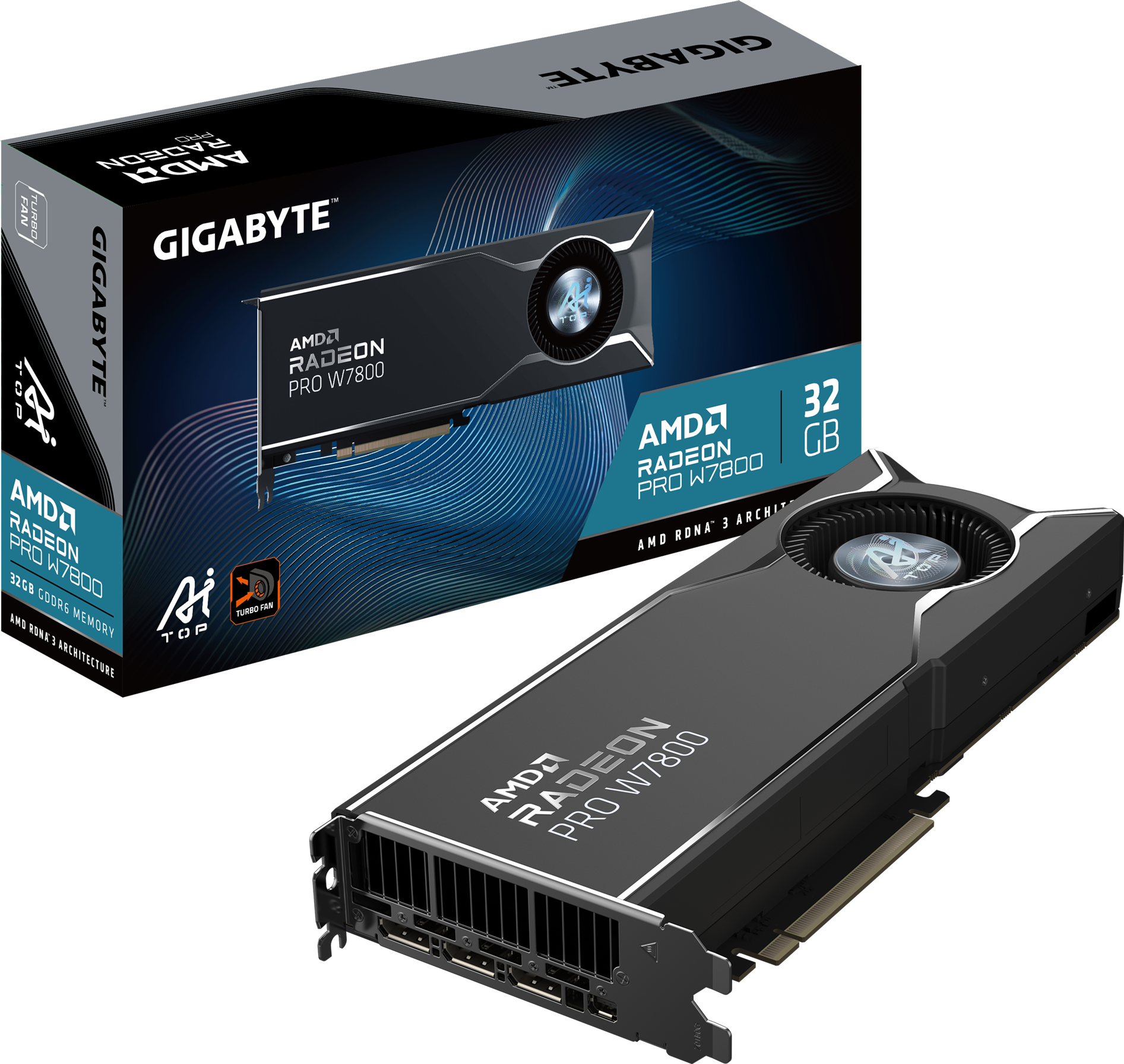 Radeon PRO W7800 AI TOP 32G