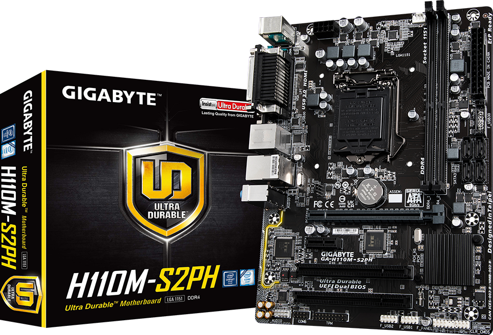 Motherboard - GA-H110M-S2PH
