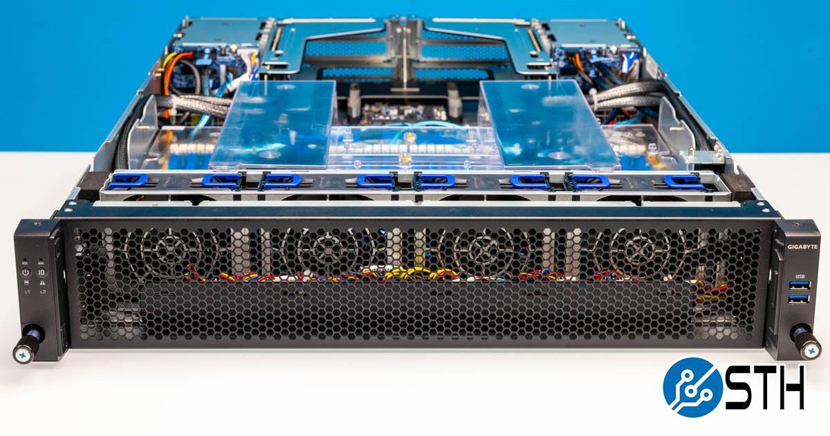 Gigabyte E283-S90 2U Edge Intel Xeon Server Review