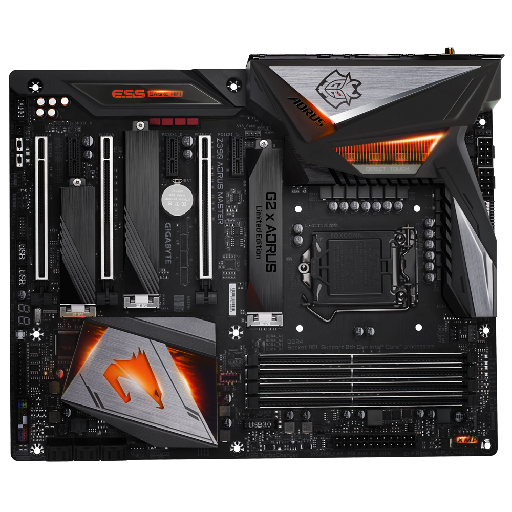 Z390 AORUS MASTER G2 Edition (rev. 1.0) Key Features