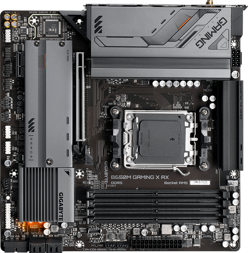 B650M GAMING X AX (Rev. 1.0/1.1/1.2) - GIGABYTE Japan