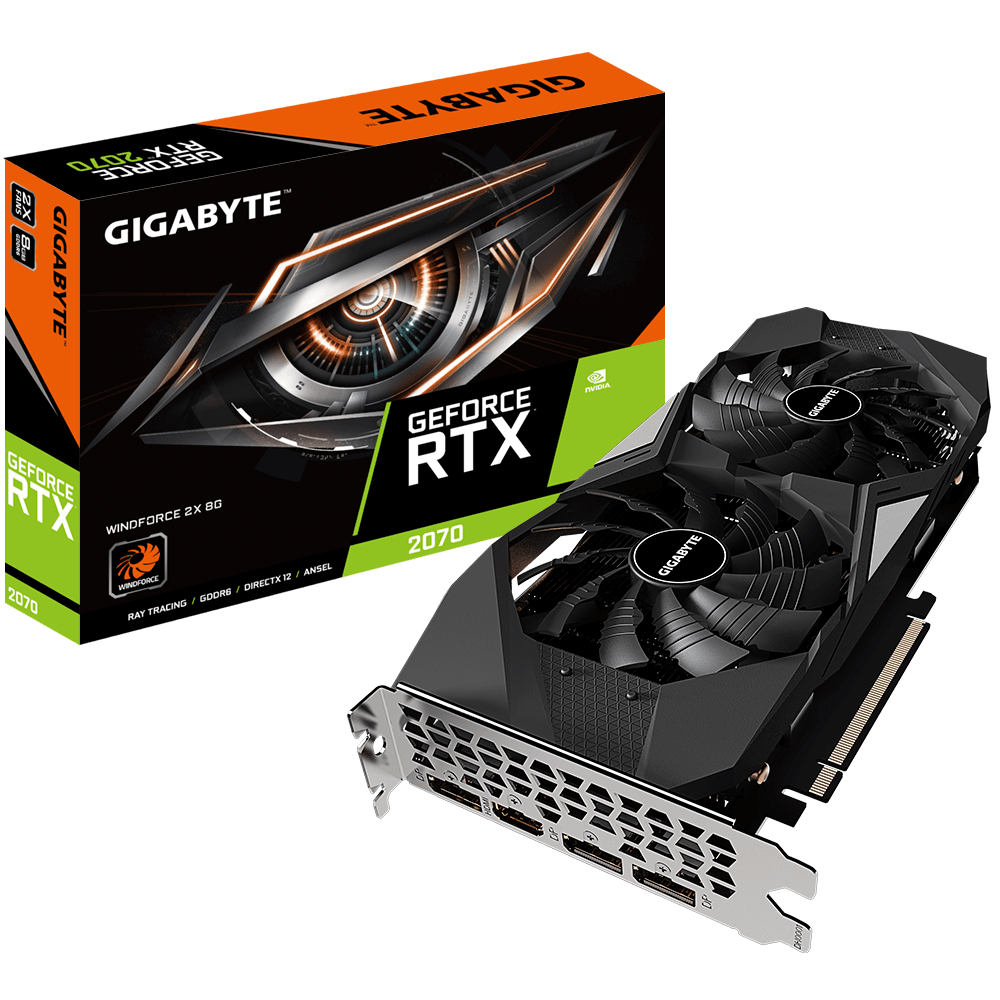 GeForce RTX™ 2070 WINDFORCE 2X 8G｜AORUS - GIGABYTE Global