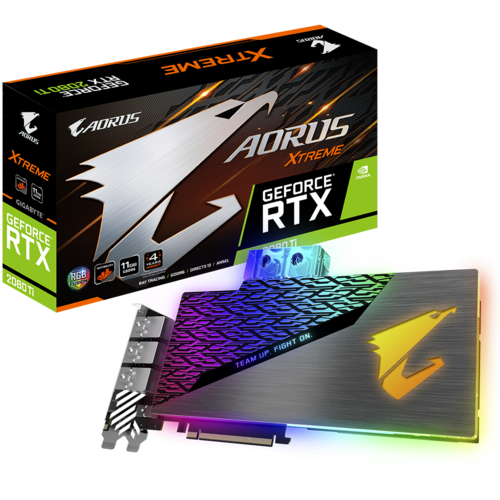 AORUS GeForce RTX™ 2080 Ti XTREME WATERFORCE WB 11G