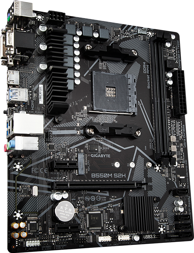 GIGABYTE　B550M S2H　AM4 B550M S2H (Rev. 1.x) - GIGABYTE Global