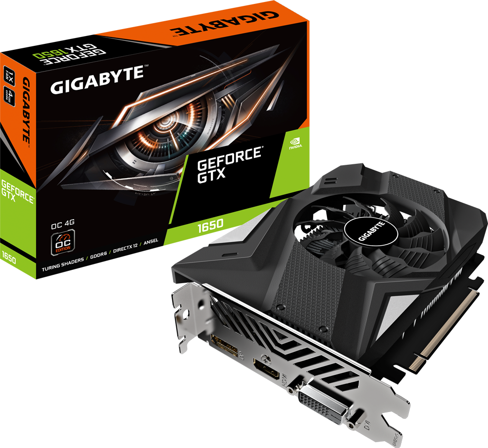 Videókártyák - GeForce® GTX 1650 D6 OC 4G