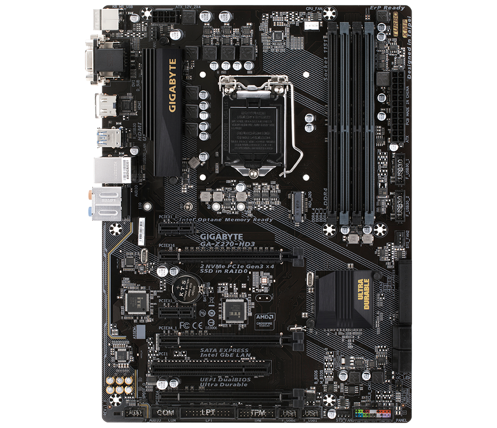 GA-Z270-HD3 (rev. 1.0) Gallery | Motherboard - GIGABYTE U.S.A.