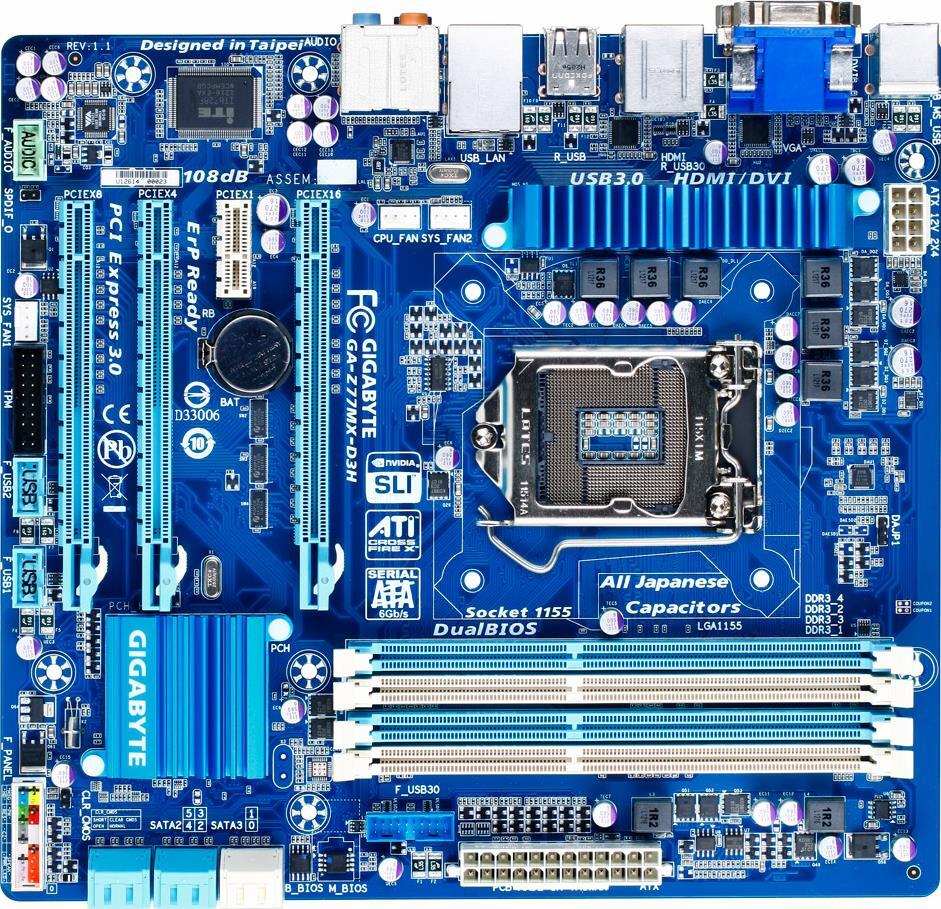 Motherboard - GA-Z77MX-D3H
