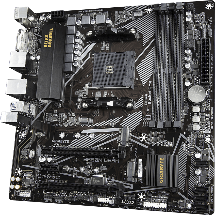 B550M DS3H (Rev. 1.0/1.1/1.2/1.3) - GIGABYTE Global