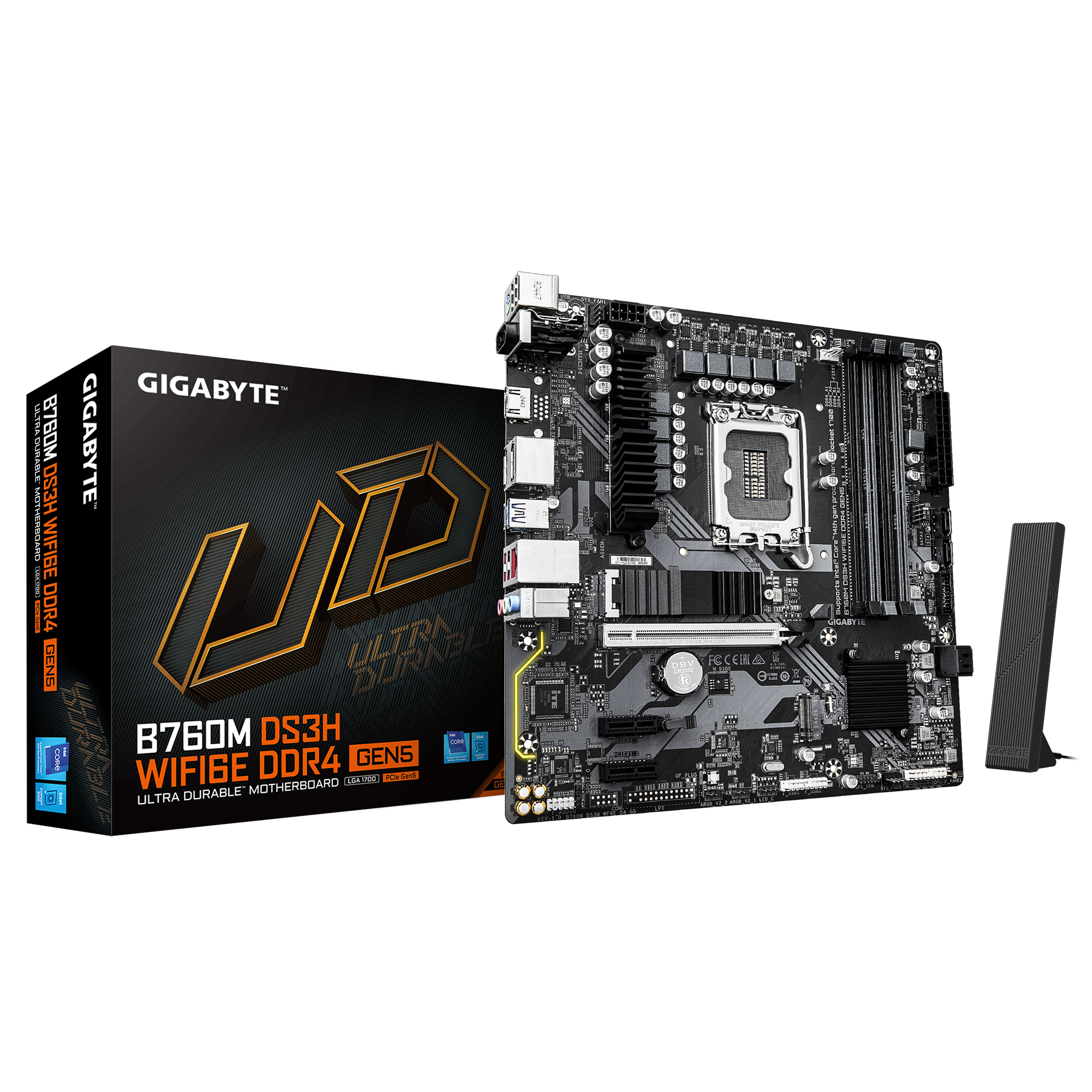 B760M DS3H WIFI6E DDR4 GEN5