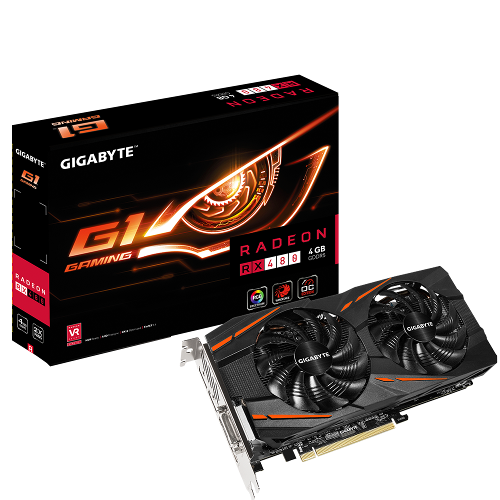 RX 480 Gaming Key Features Graphics Card - GIGABYTE Global