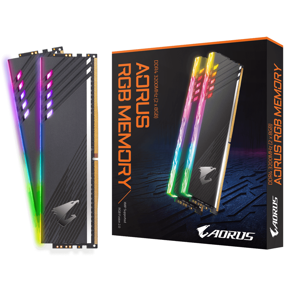 AORUS RGB Memory 16GB (2x8GB) 3200MHz Key Features | Memory