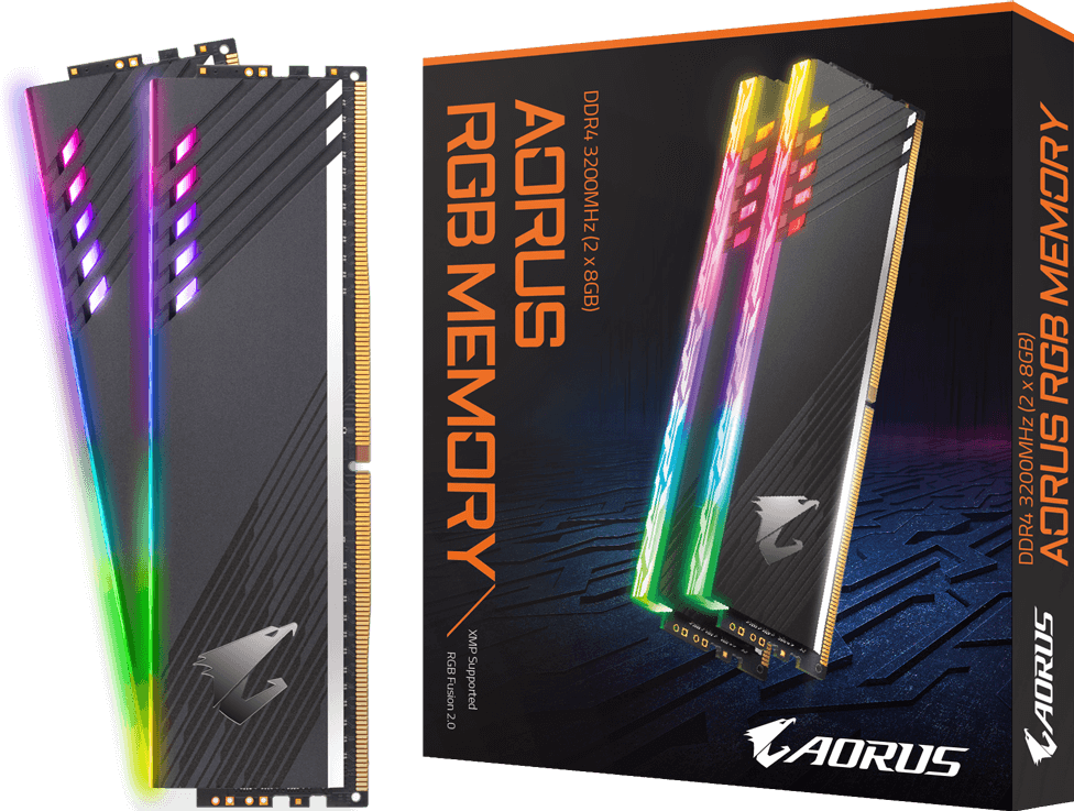 Memory - AORUS RGB Memory 16GB (2x8GB) 3200MHz