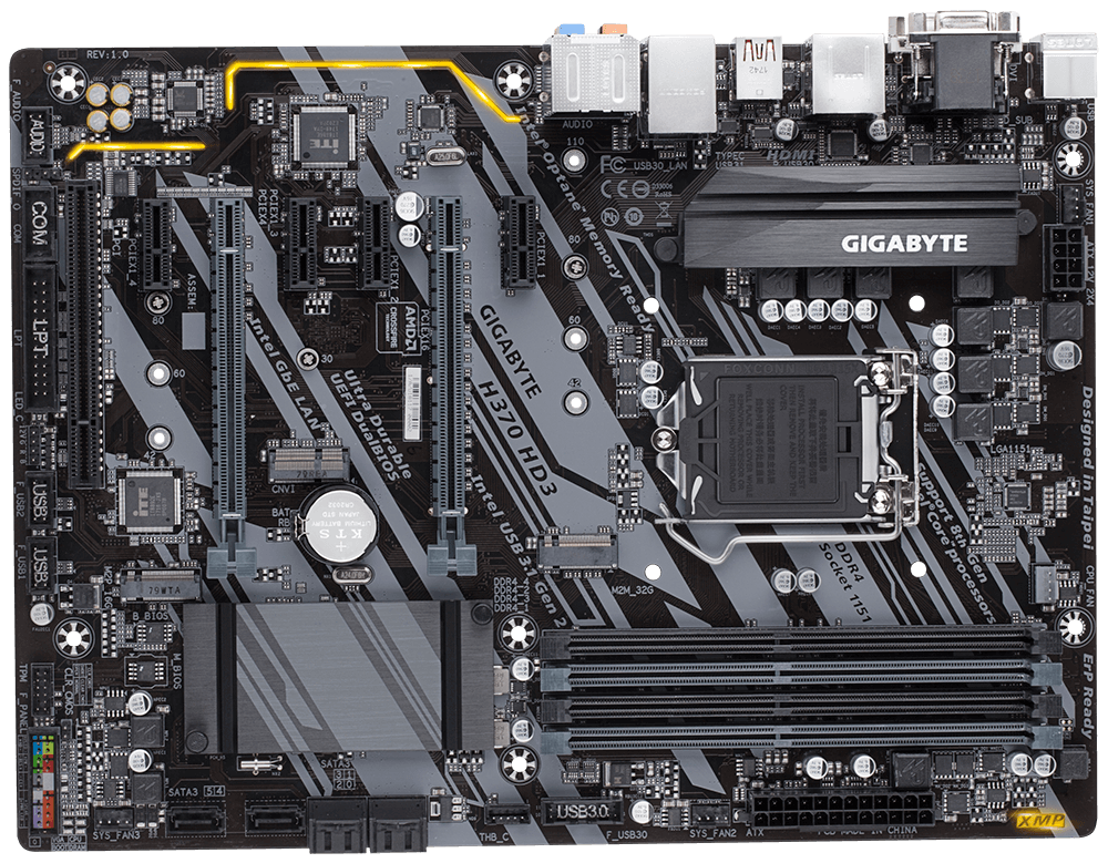 H370 HD3 (rev. 1.0) Gallery | Motherboard - GIGABYTE Global