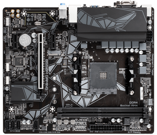 Carte mère Gigabyte B550M K - 1.0 - carte-mère - micro ATX