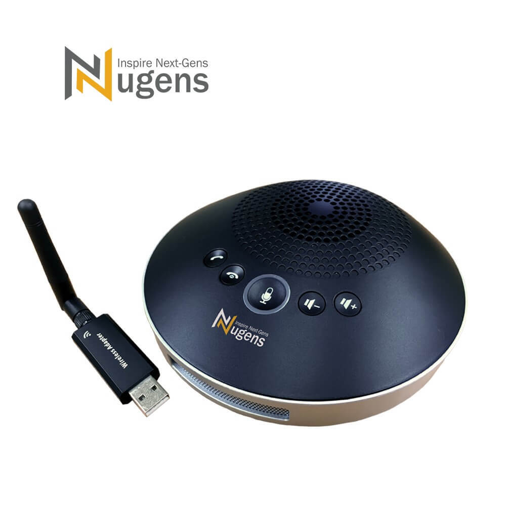 Nugens VX200 Conference Speakerphone - USB 2.4G Dual-Mode Conference Speakerphone
