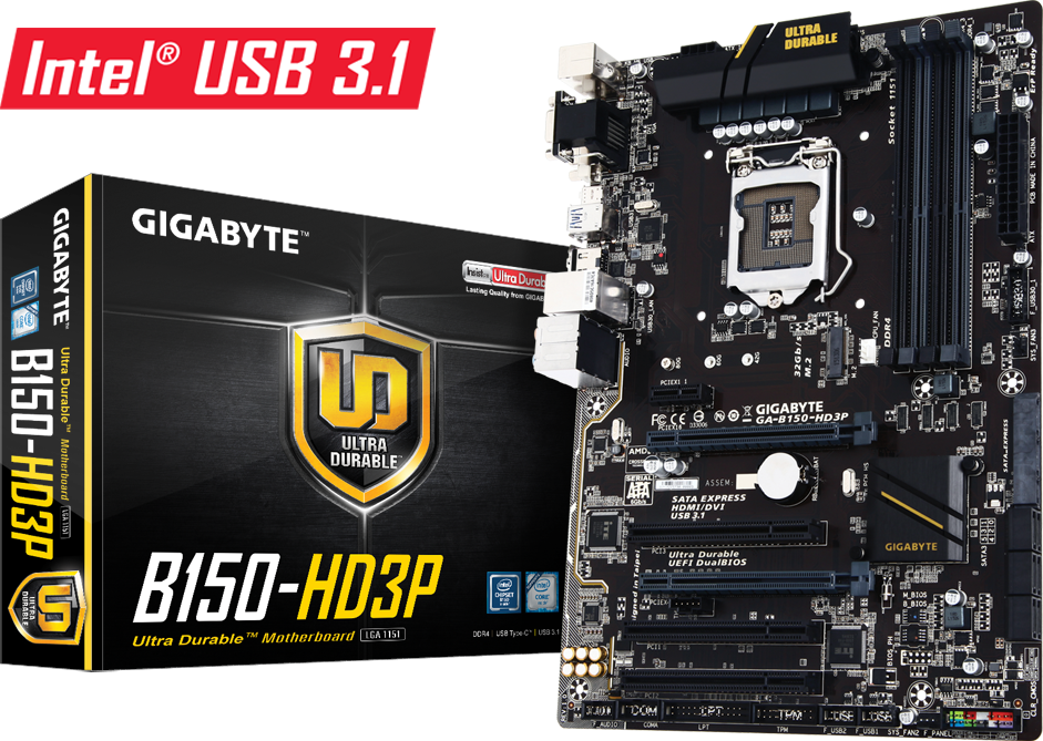 Placas Base - GA-B150-HD3P