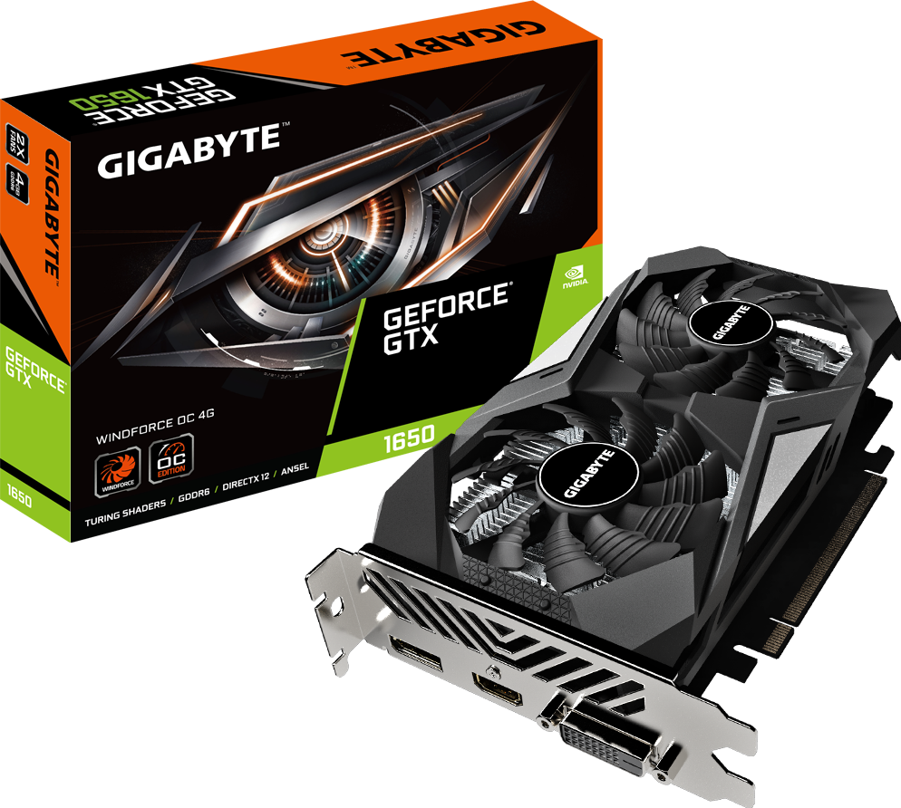 Graphics Card - GeForce® GTX 1650 D6 WINDFORCE OC 4G