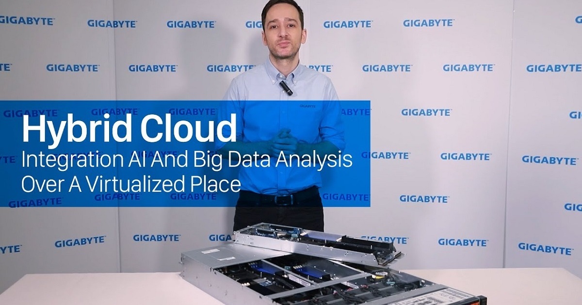 Hybrid Cloud: Integration AI and big data analysis over a virtualized place