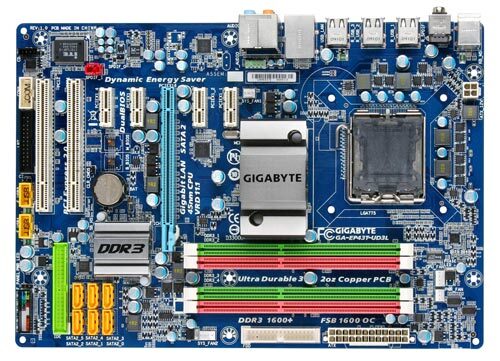 Gigabyte ga ep43t ud3l разгон