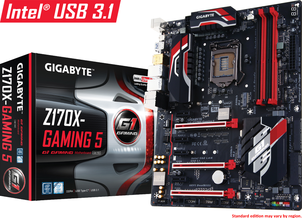 เมนบอร์ด - GA-Z170X-Gaming 5