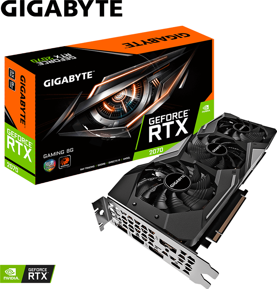 E81 GEFORCE RTX2070 8GB グラフィックボード GeForce RTX™ 2070 GAMING 8G (Rev. 1.0) Graphics Card - GIGABYTE U.S.A.